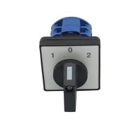 EKFBQBGW LW28-20 LW26-20 Series 2/3/4 Position 8 Terminals Rotary Cam Changeover Switch with Screws Tool 660V 20A(Man-Off-AUTO) EKFBQBGW