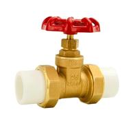 EKFBQBGW PPR Pipe PE Pipe Water Pipe Gate Valve Union Pipe Fitting Water Meter Tap Water Meter Tube Brass DN20 DN25 DN50 Connection Pipe(AL121808F-04a/RG+Two Lights)