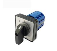 EKFBQBGW Rail Mounted Cam Switch 2/3/4/6/7 Position 20A 660V 3 Poles Rotary Changeover Switches LW26-20 LW28-20 YMW26-20/3(AUTO-Off-Man) EKFBQBGW