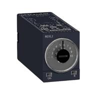 EKFBQBGW REXL2TMP7 Modular Relay, 5 A, 2 CO, 0.1 s..100 h, on-Delay, 230 V AC