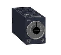 EKFBQBGW REXL4TMF7 Modular Relay, 5 A, 4 CO, 0.1 s..100 h, on-Delay, 120 V AC