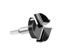 EKFBQBGW Three Blade Woodworking Alloy Hole Opener 25-60mm Wooden Tabletop Drilling Bit Milling Cutter 1Pcs(30mm) EKFBQBGW