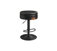 EKHO Colección - Silla de Bar 360° Giratoria Negro Tinta