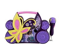 eKids Disney Encanto Sing Along Boom Box Altavoz con micrófono para fanáticos de los Juguetes de Disney, máquina de Karaoke para niños con música incorporada
