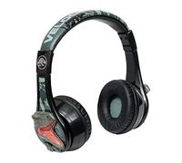 eKids Jurassic World - Auriculares Bluetooth inalámbricos con micrófono, Incluye Cable Auxiliar, Auriculares para niños para la Escuela, el hogar o los Viajes