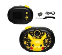 ekids Pokemon - Cámara para niños con Tarjeta SD, cámara Digital para niños con grabación de Video, calcomanías Digitales integradas para fanáticos de los Regalos de Pokemon