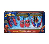 eKids- Spiderman Paquete de Accesorios, Color Rosso, Moyen (Kiddesigns SM-V302)