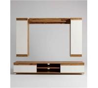 Ekilikua Home Composición Muebles salón Moderno Lusia | Conjunto de Mueble de Salón | Muebles de Salón completos | 2 Armarios, Mueble de TV y Estanteria