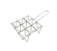 Ekilikua Home Parrilla para Barbacoa para Verduras | Canasta de Parrilla de Barbacoa de Acero Inoxidable | Cesta para Barbacoa Portátil | Ideas de Regalo | Asados | Parilla Reversible | Asar Verduras