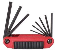 Eklind 25911 5/64 - 1/4-inch Tamaño Hex Series clave Ergo-Fold Set plegable con mango ergonómico - Acero (Juego de 9)