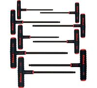 EKLIND 60809 Power-T - Juego de 9 llaves allen (5/64-1/4, 9 pulgadas)