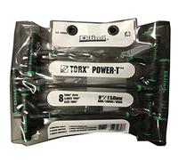 Eklind 68988 Power-T - Juego de llaves Torx con bolsa de brazo de 9 pulgadas, 8 unidades