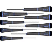 Eklind 92400 PSD Hex (allen) Destornillador de precisión - Juego de 8 unidades Métricas MM Tamaños 0.7-4