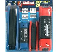 Eklind Tool 25028 Ergo-Fold - Juego de llaves combinadas (4 unidades)