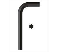 Eklind Tool Llave hexagonal, 0.7 mm, llave L corta