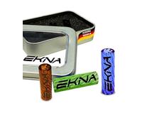 EKNA Spiraltip - Juego de 3 innovadores filtros de vidrio giratorios - Boquillas con filtro de vidrio - Accesorios de vidrio borosilicato - Más sabor y mejor experiencia - More Taste