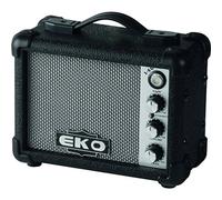 EKO 5G Black - Mini Amplificador para Guitarra eléctrica (5 W, Funciona con Pilas), Color Negro