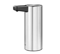 EKO Dispensador automático de jabón aromático, Recargable por USB, válvula antigoteo, Recargable, dispensador de jabón de Manos con Sensor de Movimiento líquido, baño y Cocina, Acero