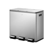 EKO Ecocasa Cubo de Reciclaje 18L+18L+18L | Triple Compartimento