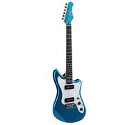 EKO Guitars - Camaro VR 2 90, guitarra eléctrica, cuerpo de álamo, mango de arce y diapasón de resina WPC, 2 pastillas P-90, interruptor toggle de 3 vías, controles de volumen y tono, color azul