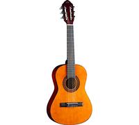 EKO Guitars - Guitarra clásica CS-2 Natural Serie Studio, escala 1/2, tapa de tilo laminado, bandas y fondo de tilo laminado, mango y diapasón de abedul, funda incluida, color natural