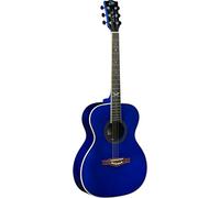EKO GUITARS - NXT A100 SEE THROUGH BLUE, Guitarra Acústica, Tapa de Abeto, Aros y Fondo de Caoba, Diapasón de Roupanà Sudamericano, Color Azul