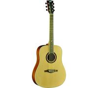 EKO GUITARS - ONE D150 Natural, Guitarra Acústica Dreadnought Serie ONE, Tapa en Abeto Sitka laminado, Aros y Fondo en Caoba Sapeli laminada