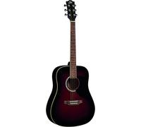 EKO Guitars - Ranger 6 Red Sunburst - Guitarra acústica Serie Ranger, color rojo Sunburst