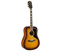 EKO GUITARS - Ranger VI VR EQ, Guitarra Acústica Electrificada, Serie "Vintage Reissue", Tapa de Abeto, Aros y Fondo de Caoba, Mástil de Caoba, Diapasón de Roupanà Sudamericano, Color Honey Burst
