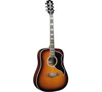 EKO GUITARS - Ranger VI VR, Guitarra Acústica, Serie ''Vintage Reissue“, Tapa de Abeto, Aros y Fondo de Caoba, Mástil de Caoba y Diapasón de Roupanà Sudamericano, Color Honey Burst