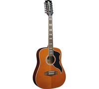EKO GUITARS - Ranger XII VR EQ Natural Top Stained, Guitarra Acústica Electrificada de 12 Cuerdas, con Sistema Fishman Sonitone, Forma Dreadnought, Color Natural - Top Stained