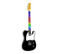 EKO Guitars TL-300 Visual Note, Guitarra eléctrica Tele Style, cuerpo de álamo, mango de arce, pastilla Single Coil, puente Tele, color negro