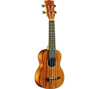 EKO GUITARS - Uku Duo Ukulele Soprano | Cuerpo de Caoba, Mástil de Okoumé, Electrónica UK-300 EQ, Funda y Accesorios Incluidos