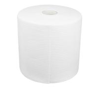 Eko Higiena - Toallas desechables rollo Airlaid, toallas de papel, rollo de papel Toallas desechables para peluquería y salón de belleza, toallas desechables de celulosa, toallas desechables - blanco
