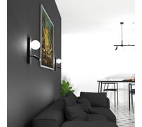 Eko-Light Aplique de pared Sirio con foco orientable, 2 luces