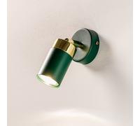 Eko-Light Foco de pared Joker, verde/dorado, 1 luz