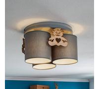 MILAGRO MLP4963 - Lámpara de techo para niños, lámpara de techo para habitación infantil, 3 bombillas E27, 230 V, IP20