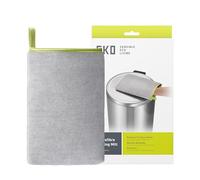 EKO Manopla de Limpieza de Microfibra para Acero Inoxidable, paño de Pulido Reutilizable sin Pelusa y Guante de Limpieza, Lavable a máquina, paño sin Rayas para electrodomésticos de Cocina, Papelera