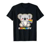 Ekoalaity Igualdad Divertido Orgullo Gay Arco Iris Lindo Meme Queer Camiseta