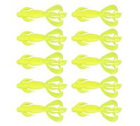 Ekoama 10 señuelos de pesca para camarones blandos señuelos artificiales para camarones, señuelos blandos para agua dulce y salada