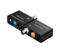 Ekoama Balun de vídeo activo de 1 canal para cámara CCTV, transmisores de par trenzado, rangos Bnclong para AHDs TVIs CVIs 5/10MP