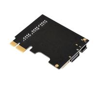Ekoama Placa de expansión PCIe para gestión remota de energía PicoKVM con doble puerto USB y control de panel