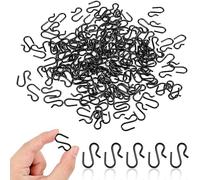 EKOCEV 150 Piezas Mini Ganchos S, 2.5 * 2cm Mini Ganchos Forma S Pequeño Ganchos en S S en Forma de Gancho Colgante para Manualidades Joyas Colgar Ollas y Sartenes Plantas