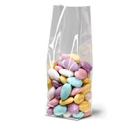 Ekoe - Bolsas transparentes para alimentos biodegradables, 100 unidades, ecológicas y compostables, para termoselladora, resistentes y resistentes, producto italiano