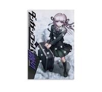 EKoKim Danganronpa Kyoko Kirigiri Póster de anime Pintura decorativa Lienzo Póster de pared e imagen de arte impresión moderna decoración de dormitorio familiar carteles 08 x 12 pulgadas (20 x 30 cm)