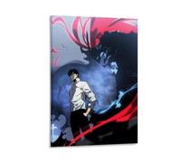 EKoKim Póster decorativo de anime Solo Leveling Igris, póster decorativo para pared, póster de pared e imagen artística impresa moderna para decoración de dormitorio familiar, pósteres de 12 x 18