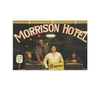 EKoKim Póster decorativo de Jim Morrison The Doors Band 1969 con foto de Morrison Hotel Hard Rock, póster decorativo para pared, póster de pared e imagen artística, póster moderno para decoración de