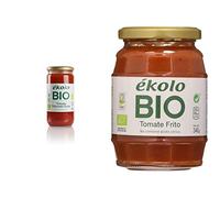 Ekolo Tomate Triturado Ecológico, 6 Tarros * 700G 6 Unidades 3960 ml & Tomate Frito Casero Ecológico, 6 Tarros * 340G 6 Unidades 1980 Ml