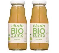 Ekolo Zumo De Manzana Ecológico, 100% Exprimido, 12 Botellas * 200Ml 2400 ml (Paquete de 2)