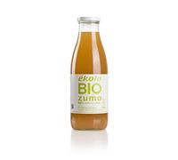 EKOLO Zumo De Pera Limón Ecológico, 100% Exprimido, 6 Botellas 750Ml 4500 ml (68437010011261)